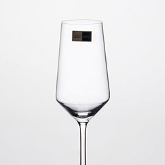 Schott Zwiesel Champagne With Efv. Point Transparent Glass Set Of 6