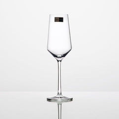 Schott Zwiesel Champagne With Efv. Point Transparent Glass Set Of 6