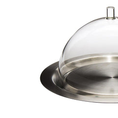 Jg,Cheese Dome With Ss Plate