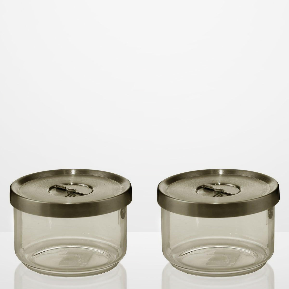 Jenaer Glas,Storage Spice Jar Small  Set Of 2
