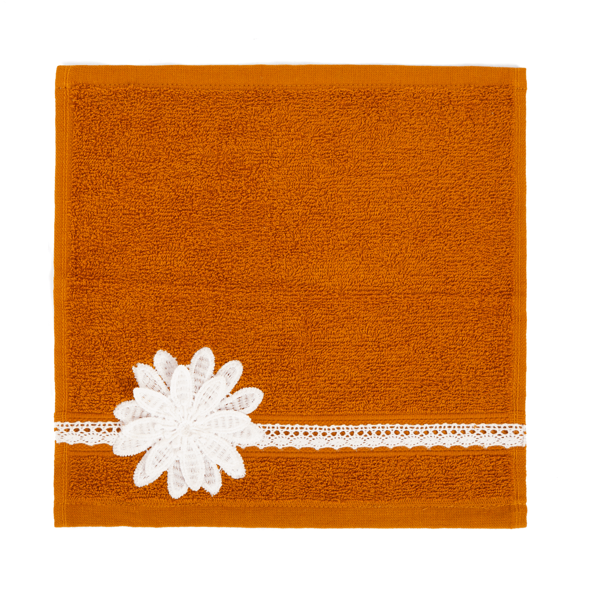 Lilia Guest Towel Orange Set of 4 - Home4u
