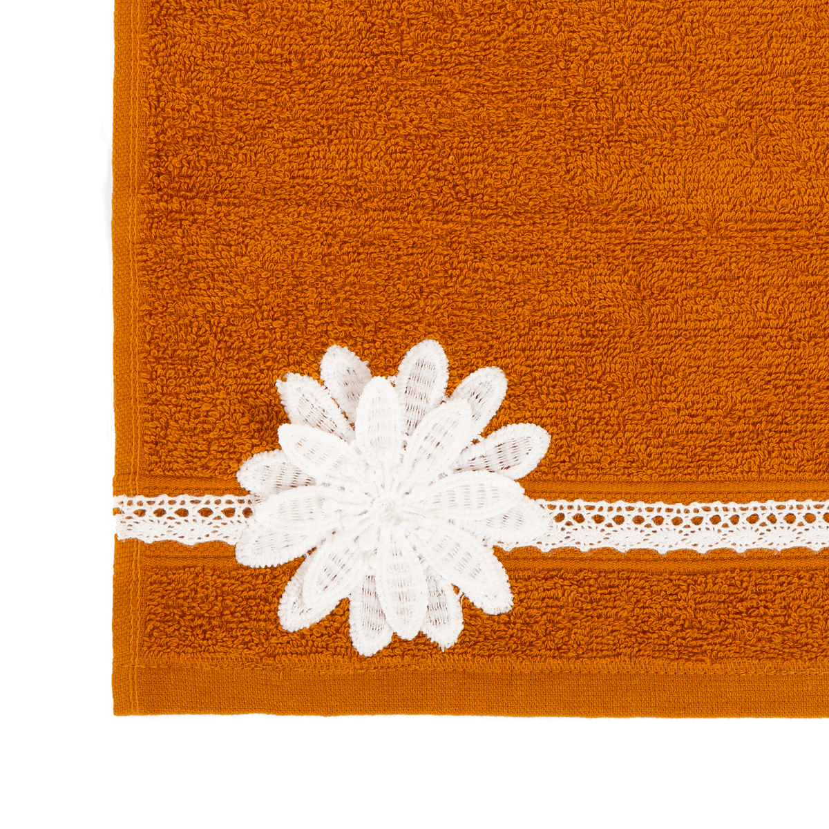 Lilia Guest Towel Orange Set of 4 - Home4u