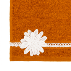 Lilia Guest Towel Orange Set of 4 - Home4u