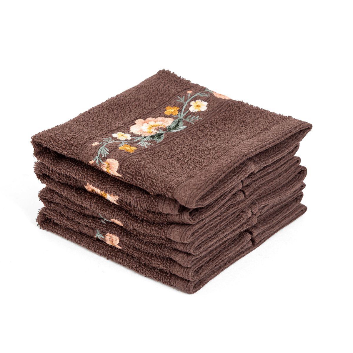 Cassia Guest Towel Bistre set of 4 - Home4u