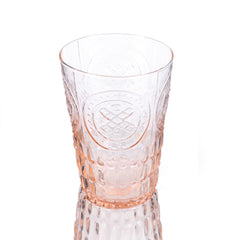 Javion Drinking Glass Set of 6 Baby Pink