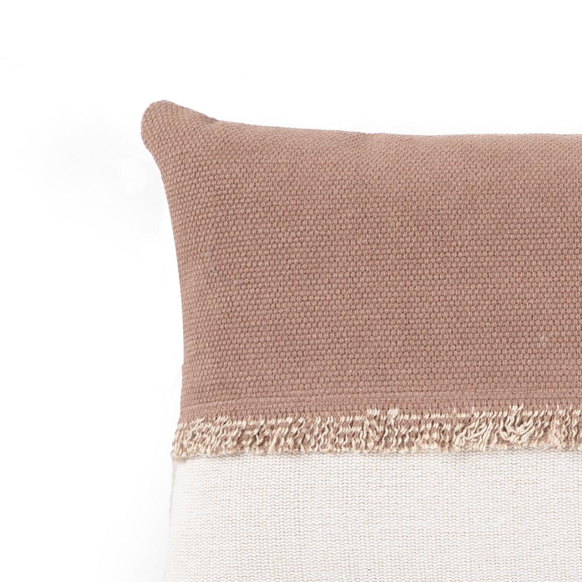 Lucas Cushion Cover Brown & Cream - Home4u