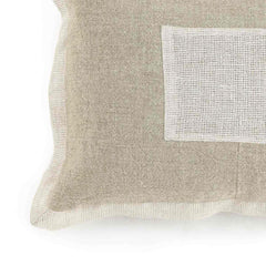 Lucas Cushion Cover Light Brown & Cream