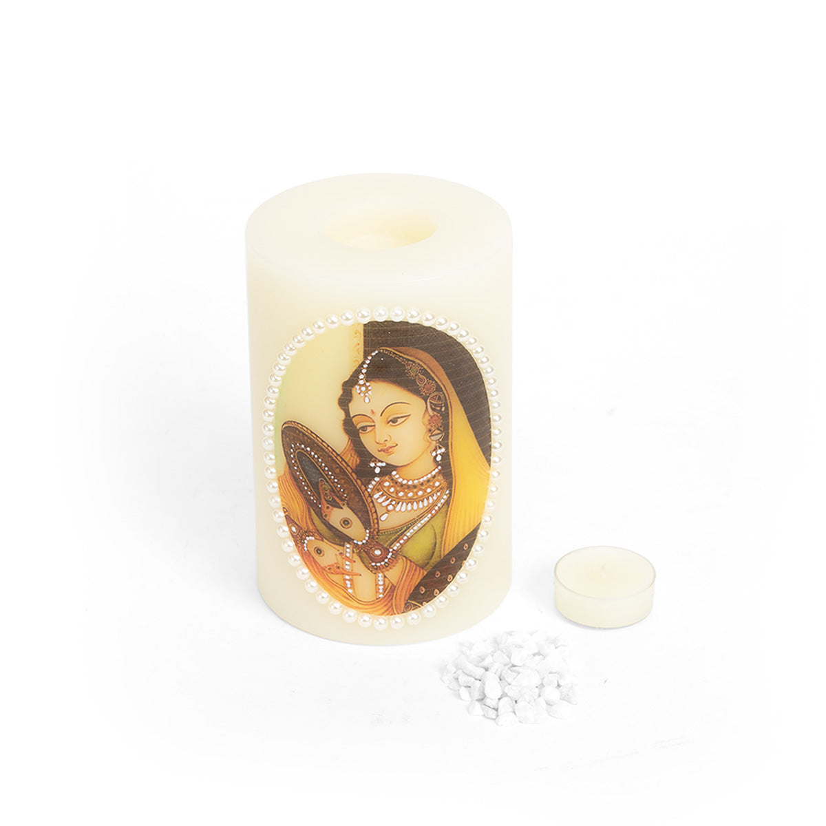 Bani Thani With Mirror Candle