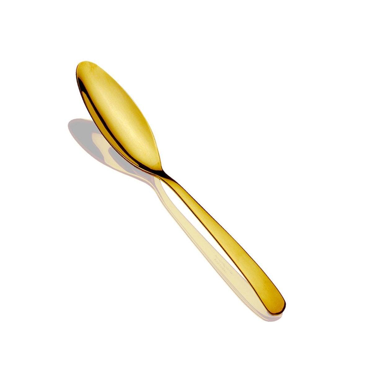 Herdmar Golden Metal Alfa Tea Spoon - Set of 6