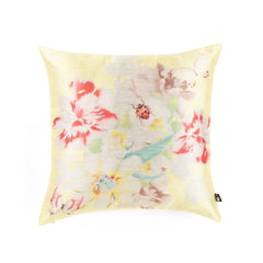 Mayu floral Cushion Cover - Pastel Yellow - Home4u