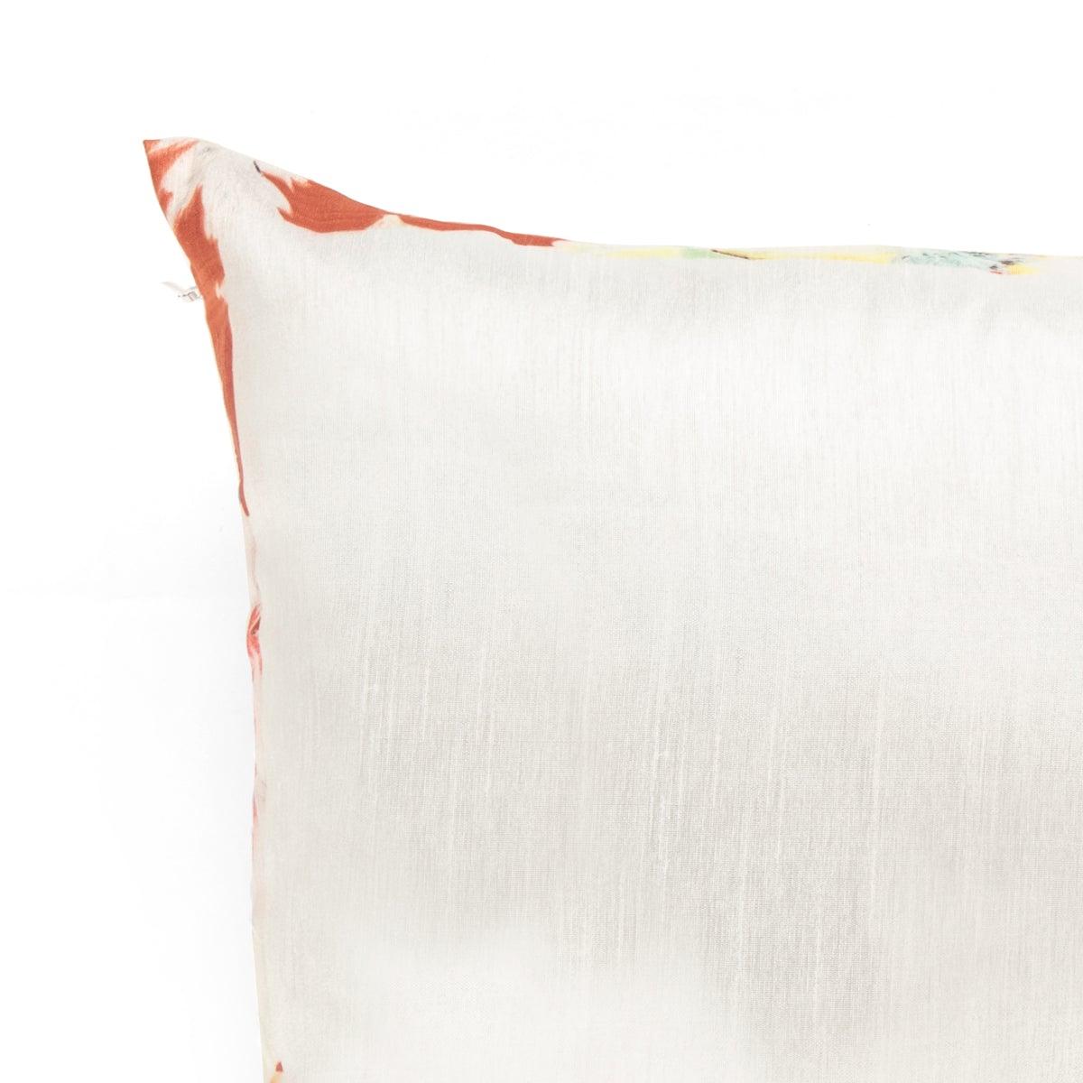 Mayu edge detail Cushion Cover - White - Home4u