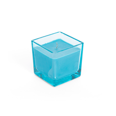 Eira Square Candle Blue