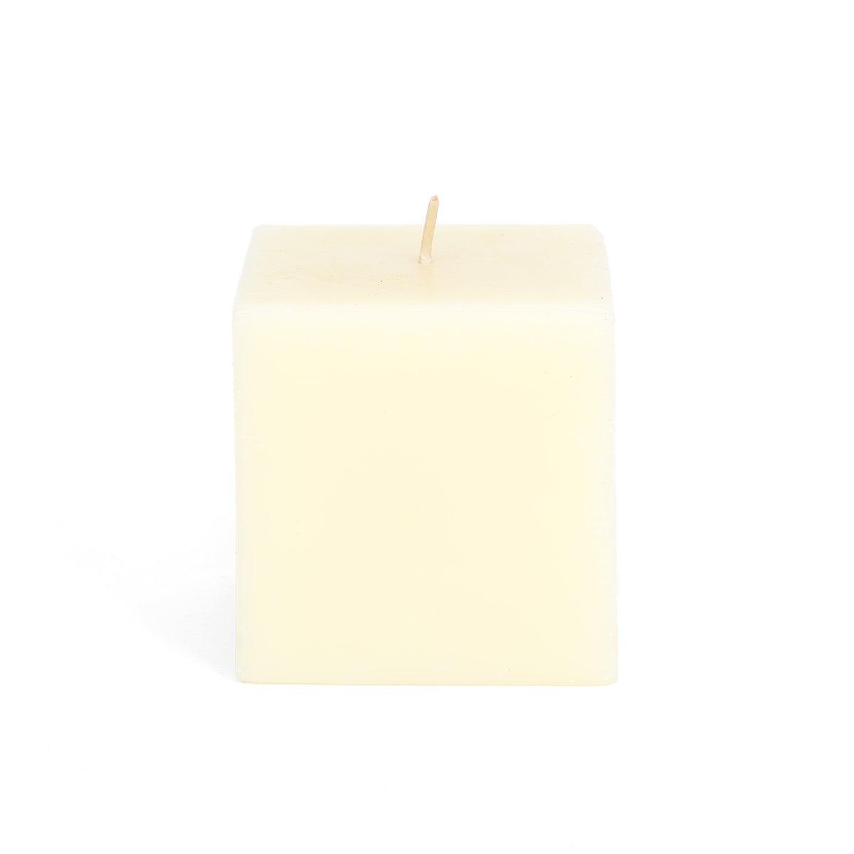 Dari Candle White (3X3X3 cm) - Home4u