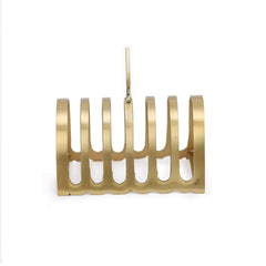 Zuriel Brass Toast Rack