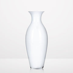 Z1872 Vase H 405Mm Milky