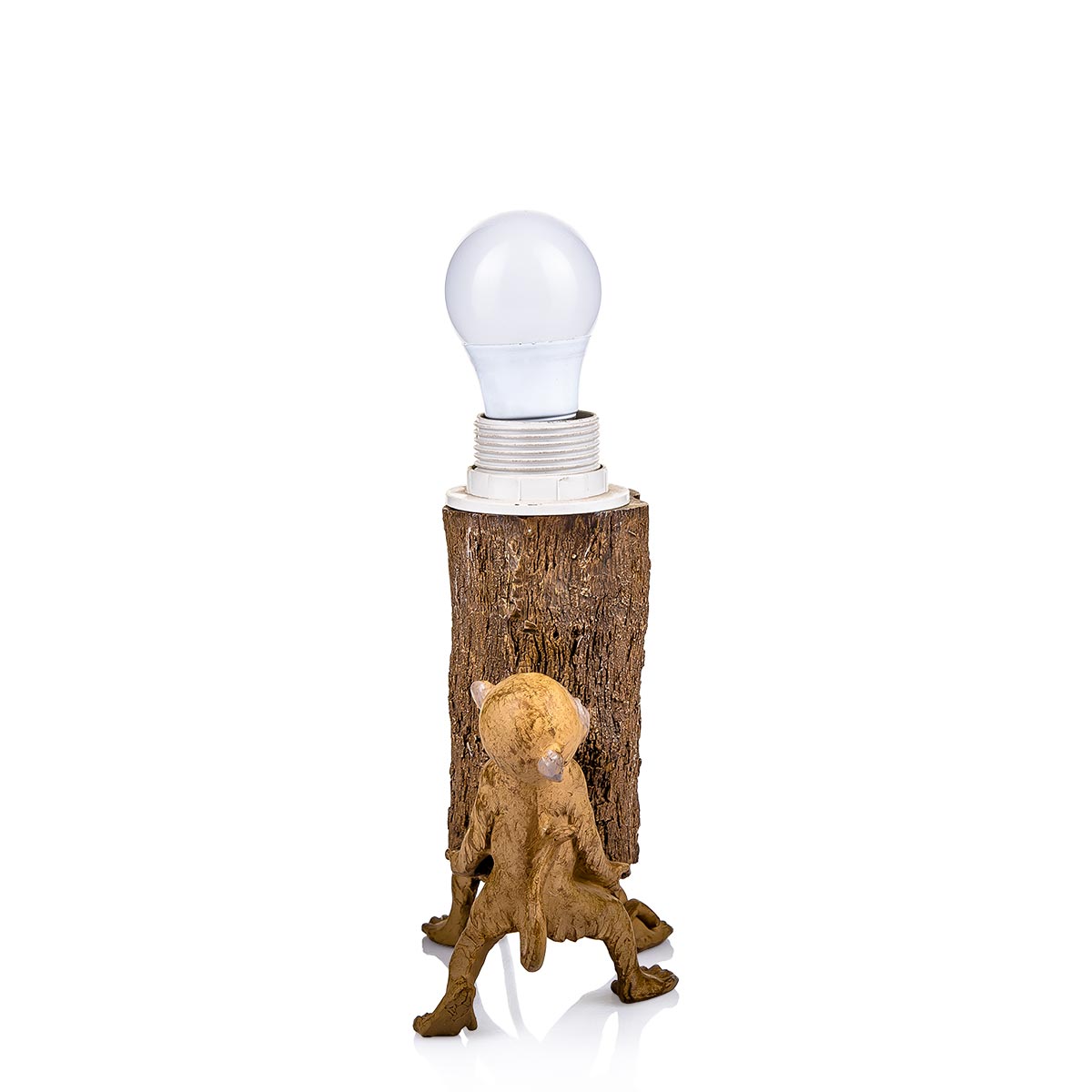 Stump Bonnet Monkeys Lamp