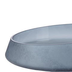 Z1872  Bowl Diamonds Frosted Blue