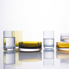 Z1872, Scita Tumbler Olive Set of 2