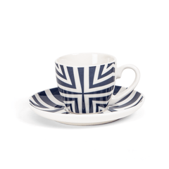 Celeste Cup & Saucer Set of 6