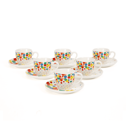 Jainil Cup & Saucer Set of 6 - Home4u