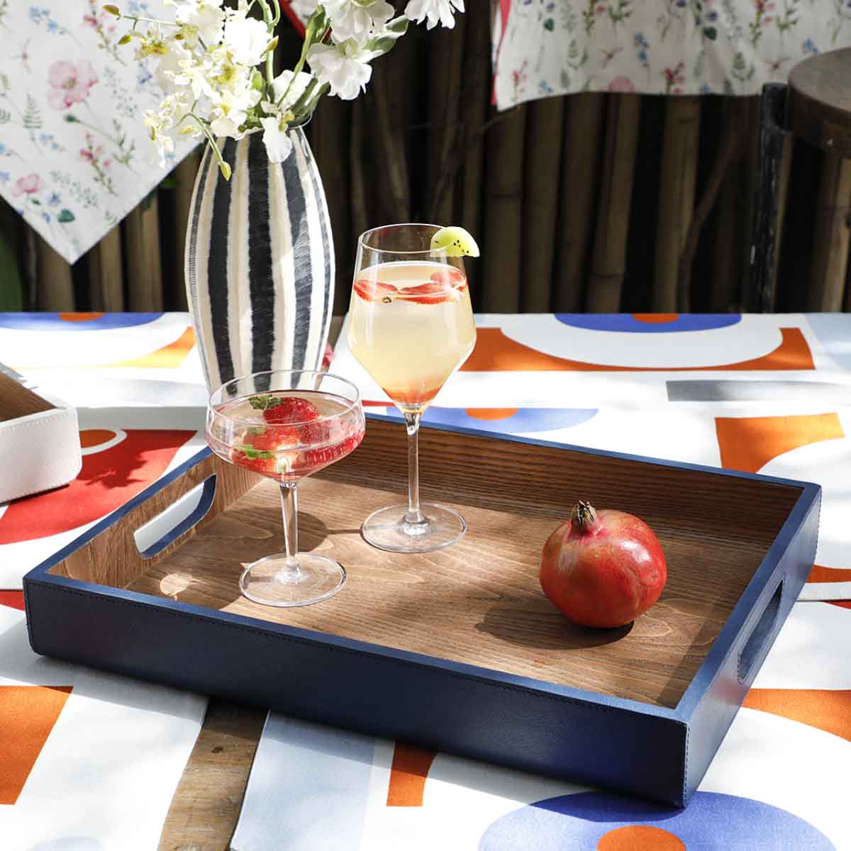 Estelle Blue Tray Large