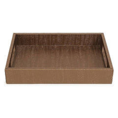Naomi Light Brown Tray