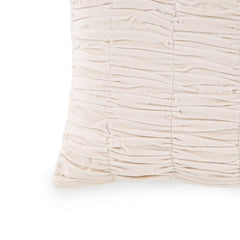 Mabel 18 x 18 Inch Gathered Cushion Cover