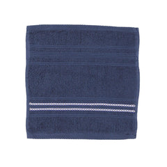 Aoko Blue Towel Set of 4