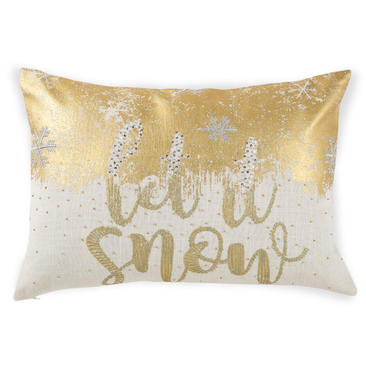 Let It Snow Cushion Cover - Home4u