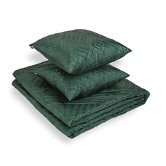 Riviera Geometric Quilt with Cushion Covers Set - Home4u