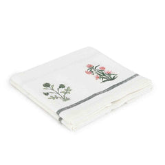 Ren Floral Printed Hand Towel Set of 2 - Home4u
