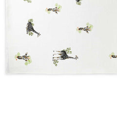 Giraffes in my Garden Printed Bath Waffle Towel
