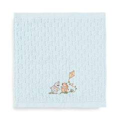 Ellie & Billy Flying Kite Embroidery Kids Face Towel Set of 4