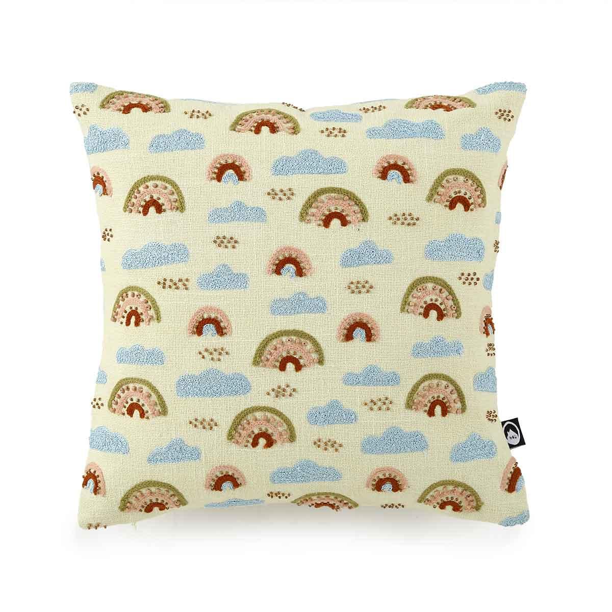Rainbow Sky Kids Cushion Cover - Home4u