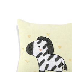 Zebra Print Kids Cushion Cover 12 x 12 Inch
