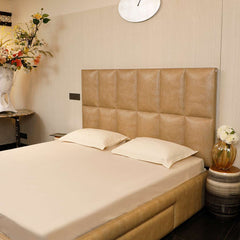 Trivana Beige Bedsheet Set