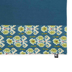 Blue Embossed Printed Runner