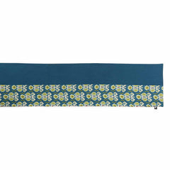 Blue Embossed Printed Runner