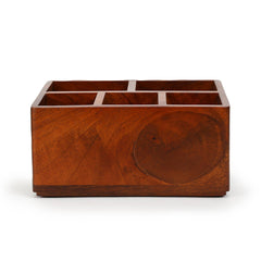 Mahogany Cutlery Holder