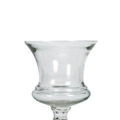Elara Glass Candle Holder Large