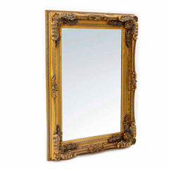 Elberta Vintage Mirror Brown