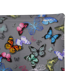 Platex Acrylic Tray Farfalla Grey Large
