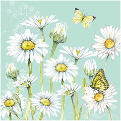 Ambiente Napkin 33 x 33 CM Daisy Green Set of 20