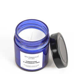 Vila Hermanos Apothecary Cobalt Blue Tuberouse & Magnolia Tree Candle