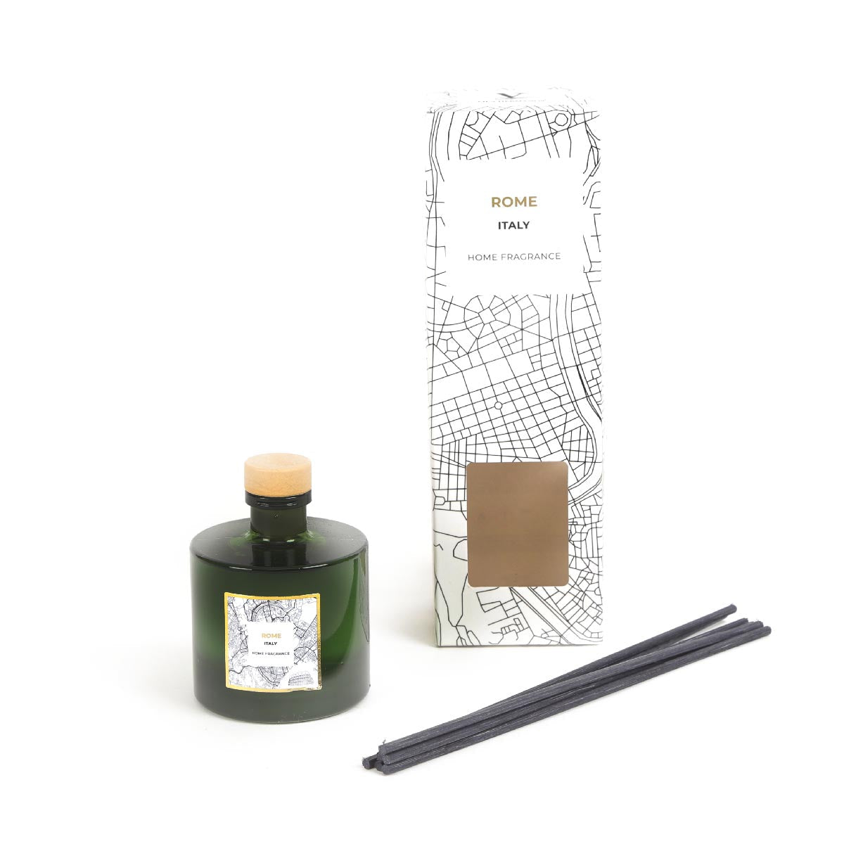 Vila Hermanos Apothecary Cities Green Rome Reed Diffuser