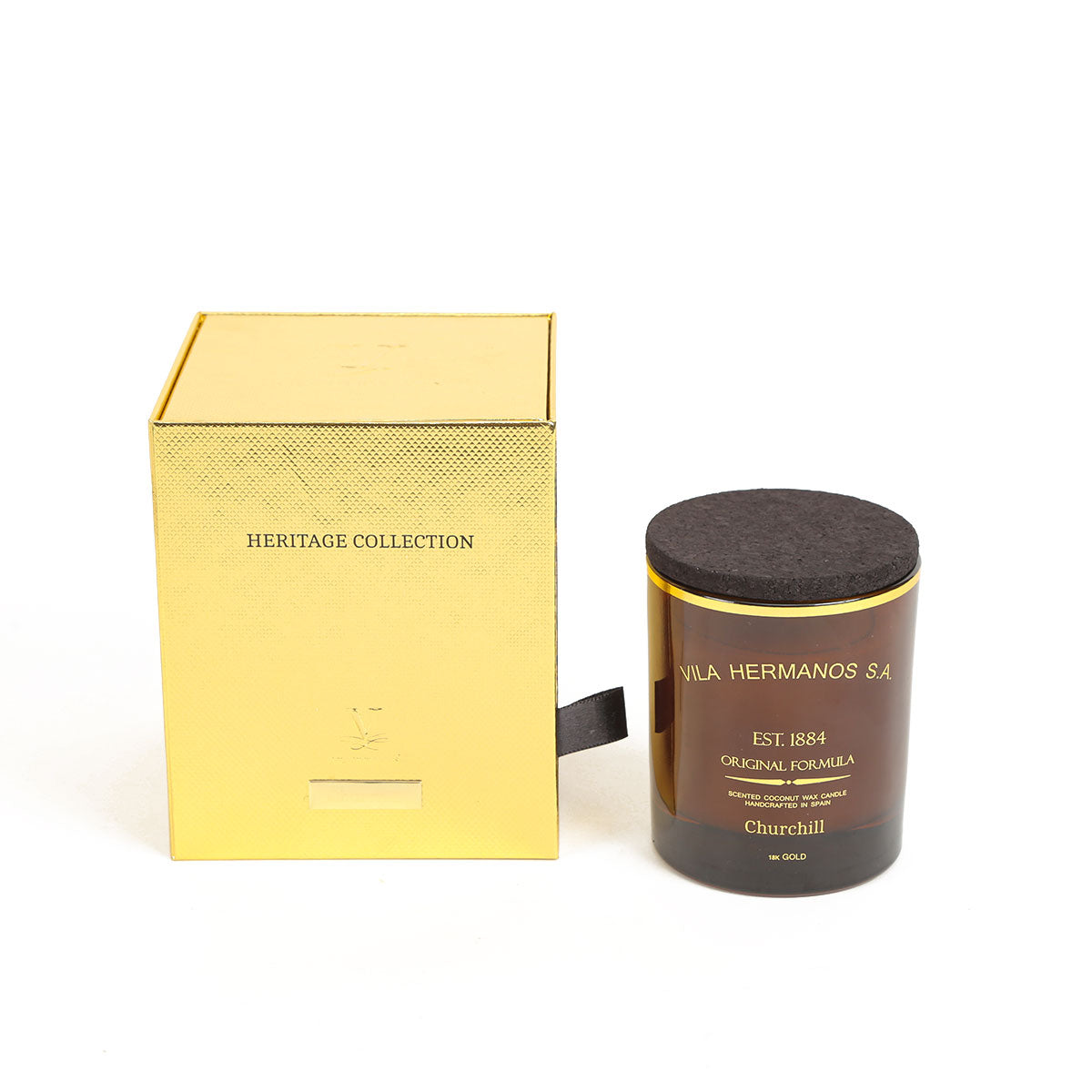 Vila Hermanos Special Edition Gold 18K Churchill Jar Candle