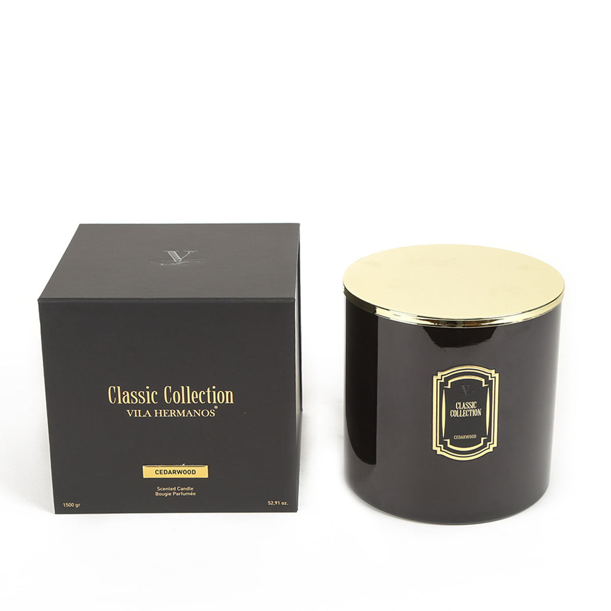 Vila Hermanos Classic Collection Cedarwood Jar Candle Large