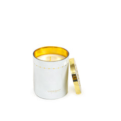 Ladenac Lui & Lei Details White Jar Candle