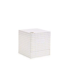 Ladenac Lui & Lei Details 12 x 12 White Jar Candle