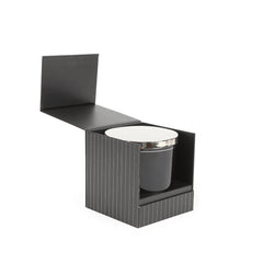 Ladenac Lui & Lei Jet Lag 12 x 12 Black Jar Candle Large
